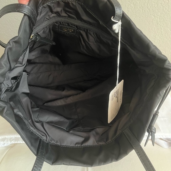 Jimmy Choo Candice Caulisse Nylon/Leather Bag- New - Picture 5 of 15